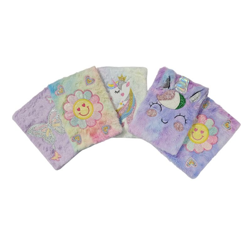 Τετράδιο Α5 με Χνουδωτό Εξώφυλλο - Notebook with Fluffy Cover OEM