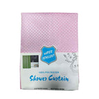 Κουρτίνα Μπάνιου 180x180cm 100% Πολυεστέρας – Shower Curtain - Ροζ OEM