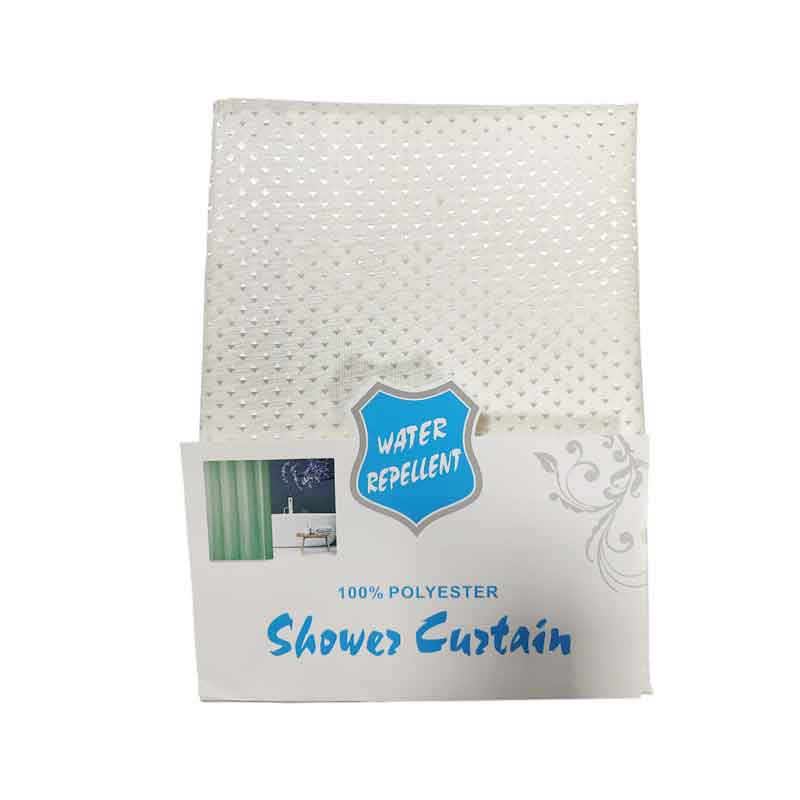 Κουρτίνα Μπάνιου 180x180cm 100% Πολυεστέρας – Shower Curtain - Γκρι OEM
