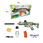Πιστόλι όπλο νερού με μπαλάκια νερού M416 – Electric Gel Ball Blaster Gun Series - Πετρόλ - Πράσινο OEM
