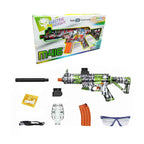 Πιστόλι όπλο νερού με μπαλάκια νερού M416 – Electric Gel Ball Blaster Gun Series - Πετρόλ - Πράσινο OEM