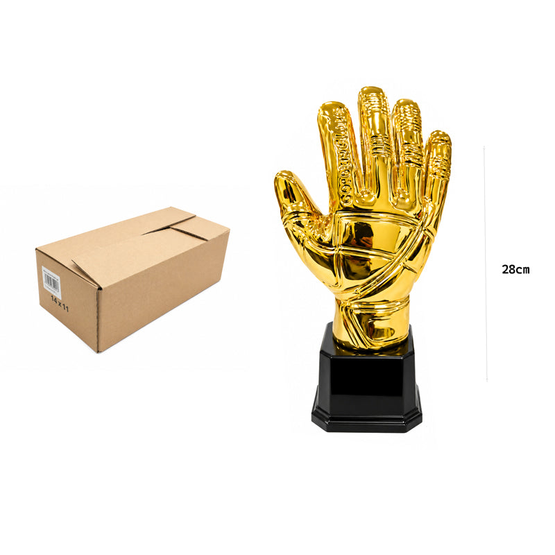 Τρόπαιο Χρυσό Γάντι Τερματοφύλακα 28cm - Golden Goalkeeper Glove Trophy 28cm OEM