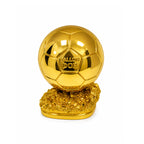 Τρόπαιο Μπάλα Ποδοσφαίρου Χρυσή σε Βάση - Golden Football Ball Trophy Ballon on Base OEM