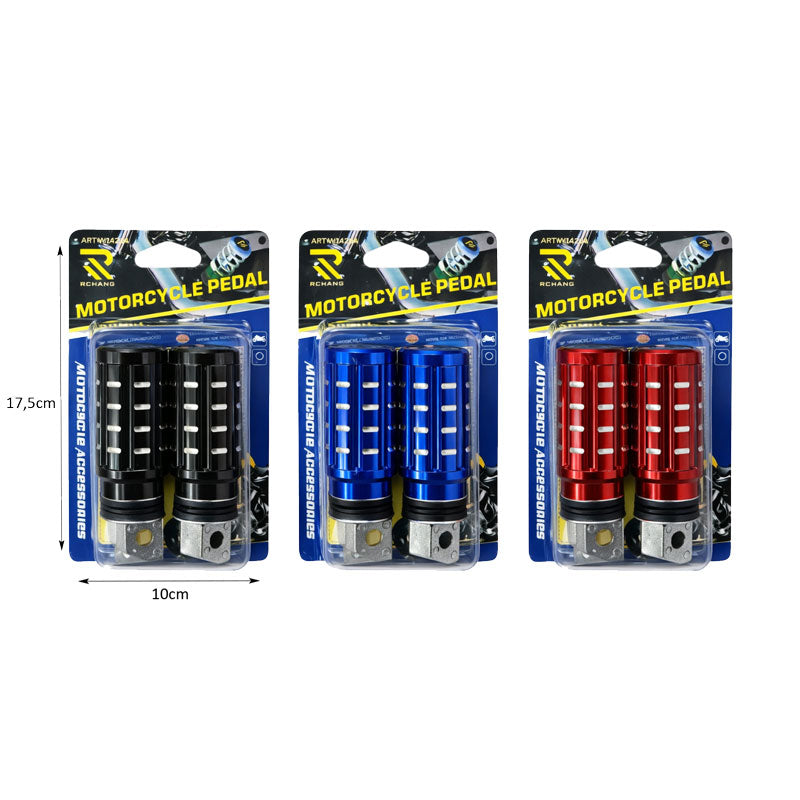 Rchang Μαρσπιέ μηχανής W14204 - Motorcycle pedals - Μπλε RCHANG