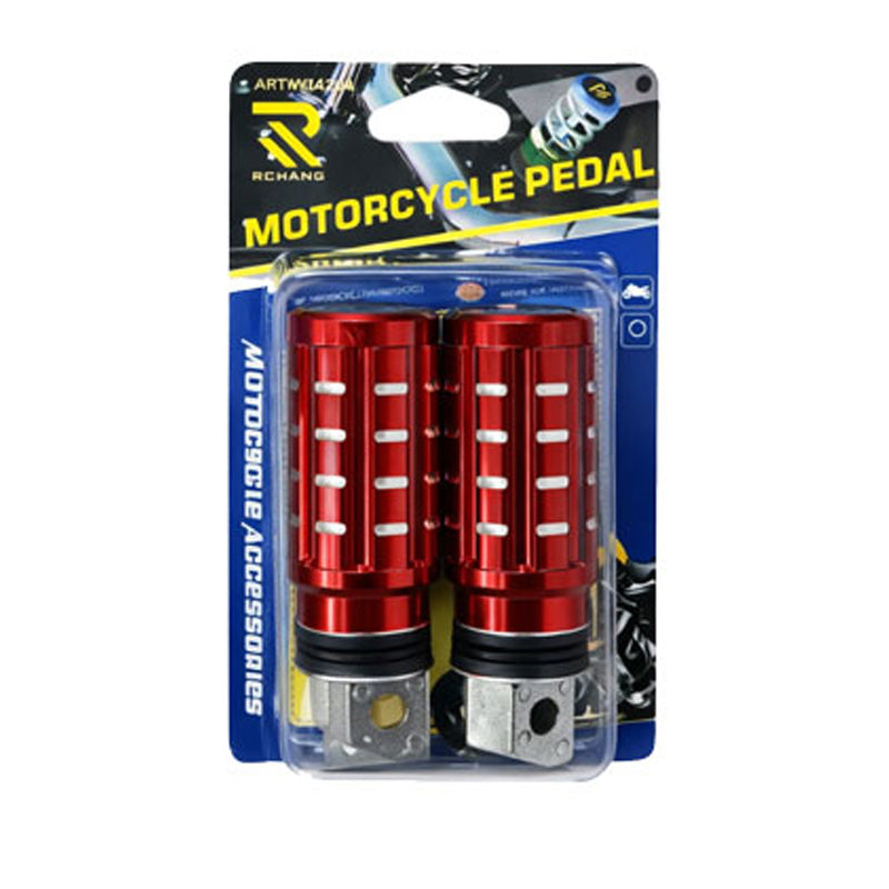 Rchang Μαρσπιέ μηχανής W14204 - Motorcycle pedals - Κόκκινο RCHANG