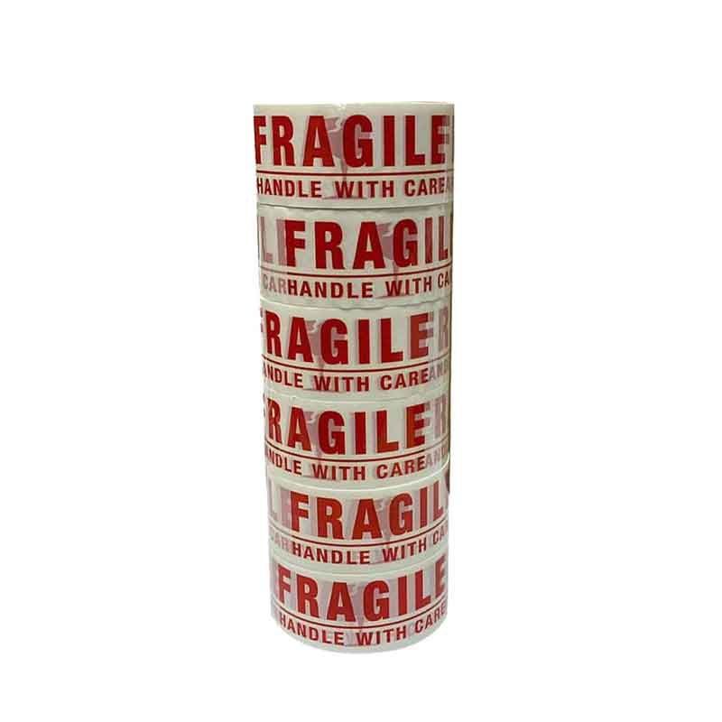 Κόλλητη Ταινία Εύθραυστο "FRAGILE Handle With Care" - Fragile Packing Tape OEM
