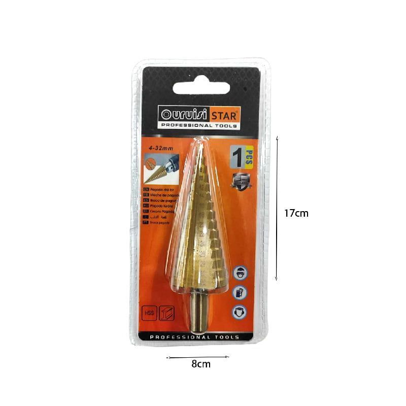 Uruisi Star Κλιμακωτή μύτη τρυπανιού 4-32mm - Step srill OEM