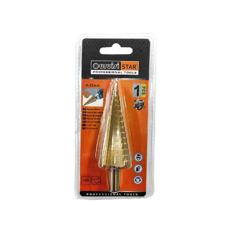 Uruisi Star Κλιμακωτή μύτη τρυπανιού 4-32mm - Step srill OEM