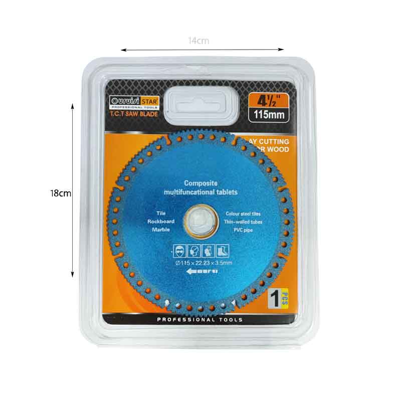 Uruisi Star Δίσκος Κοπής 4½" 115mm - Saw Blade Uruisi Star
