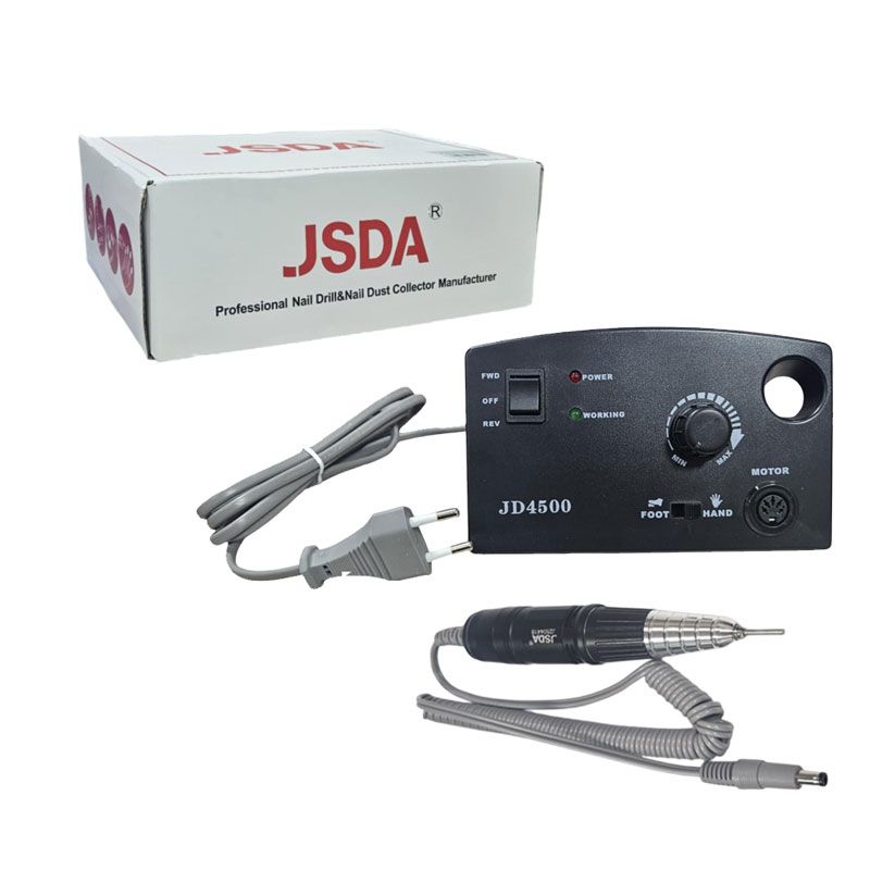 JSDA Επαγγελματικός Τροχός Νυχιών με Πεντάλ JD4500 - Professional Nail Drill OEM