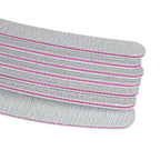 Globalnail Λίμα νυχιών Banana Διπλής Όψης 100/180 25τμχ - Nail File OEM