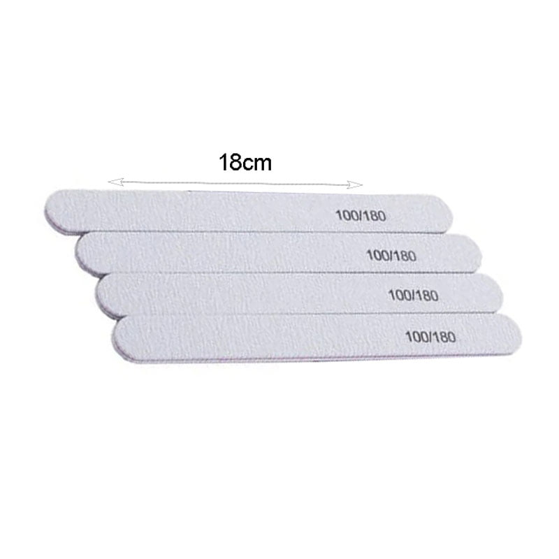 Λίμα νυχιών 100/180 Globalnail 25τεμ. - Nail file OEM