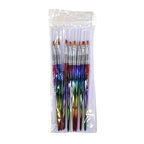 Σετ πινέλα νυχιών Nail Art 8τμχ - 8Pcs Nail Art Brush OEM