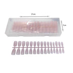 Κασετίνα τεχνητά νύχια 5x30τμχ – Nail tips 5x30pcs OEM