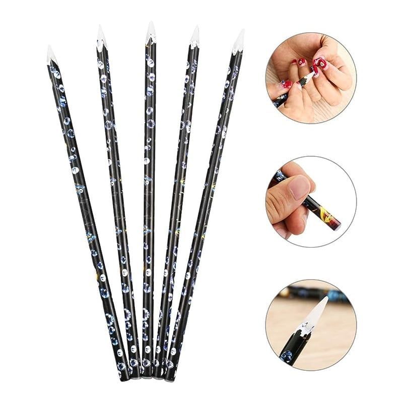 Στυλό Τοποθέτησης Στρας Νυχιών 12τμχ - Rhinestone Picker Wax Pen 12pcs OEM