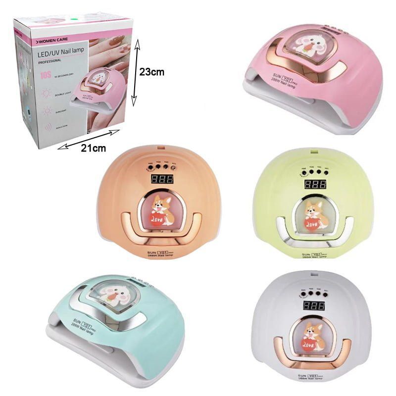 Sun Y01 Επαγγελματικό φουρνάκι νυχιών UV LED 288W - Nail lamp - Λευκό OEM
