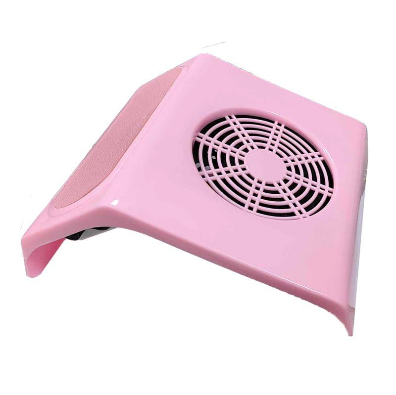 Απορροφητήρας νυχιών 30W με δύο σακούλες 238E - Nail dust collector - Ροζ OEM