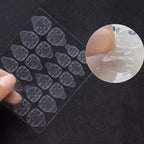 Αυτοκόλλητα Φύλλα Διπλής Όψης Για Tips Νυχιών - Sheets Nail Jelly Glue Manicure Adhesive Paste OEM