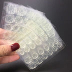 Αυτοκόλλητα Φύλλα Διπλής Όψης Για Tips Νυχιών - Sheets Nail Jelly Glue Manicure Adhesive Paste OEM