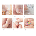 Αυτοκόλλητα Φύλλα Διπλής Όψης Για Tips Νυχιών - Sheets Nail Jelly Glue Manicure Adhesive Paste OEM