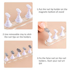 Μαγνητική Βάση Στήριξης για Τιπς Νυχιών - Magnetic Nail Stand OEM