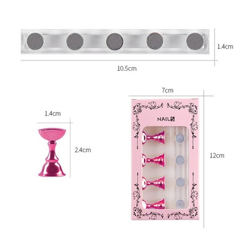 Μαγνητική Βάση Στήριξης για Τιπς Νυχιών - Magnetic Nail Stand OEM