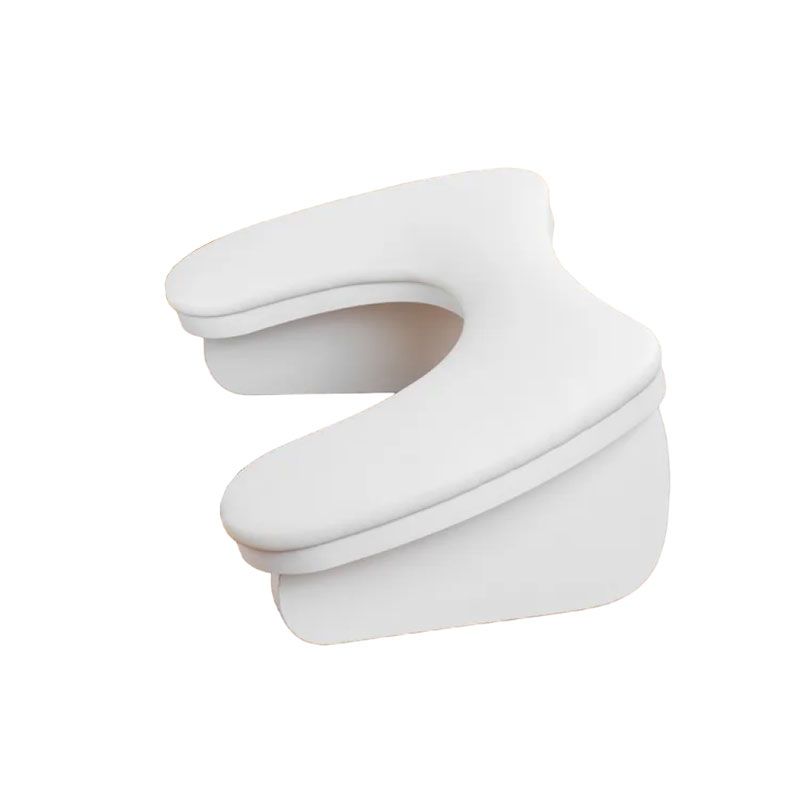Μαξιλαρι Σκαμπο Μανικιουρ/Πεντικιούρ - Manicure leather pillow hand rest - Ροζ OEM