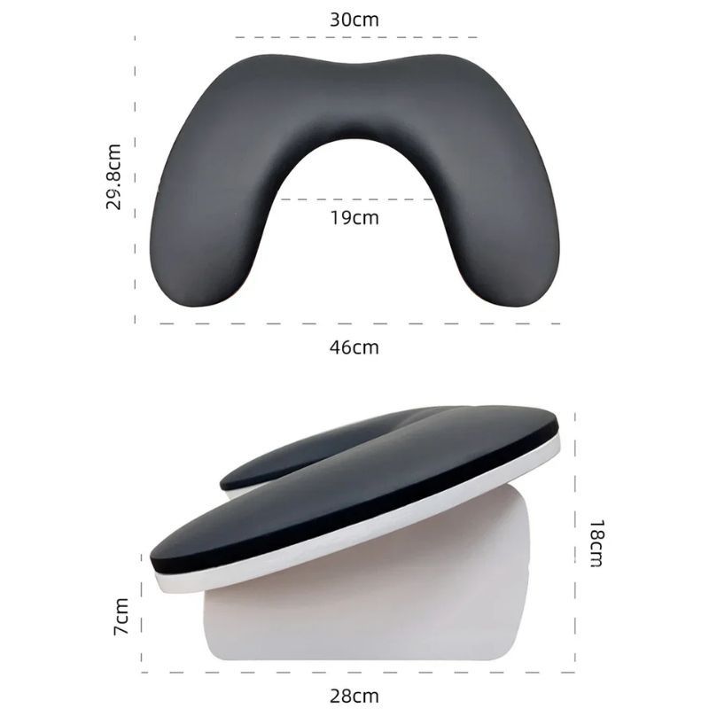 Μαξιλαρι Σκαμπο Μανικιουρ/Πεντικιούρ - Manicure leather pillow hand rest - Ροζ OEM