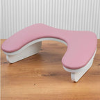 Μαξιλαρι Σκαμπο Μανικιουρ/Πεντικιούρ - Manicure leather pillow hand rest - Ροζ OEM