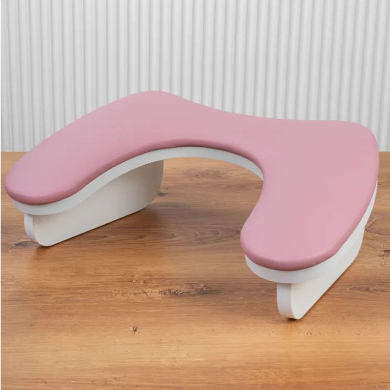 Μαξιλαρι Σκαμπο Μανικιουρ/Πεντικιούρ - Manicure leather pillow hand rest - Ροζ OEM