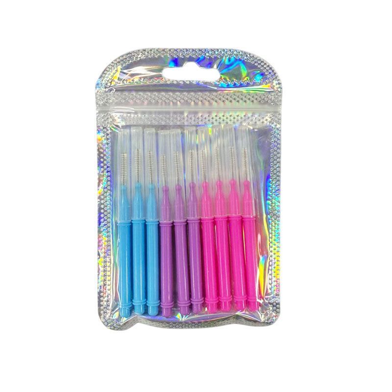 Πλαστική μίνι βούρτσα ανύψωσης φρυδιών - Plastic mini eyebrow lift brush - Βιολετί - Κίτρινο - Κόκκινο - Μαύρο - Μωβ - Ροζ - Τιρκουάζ OEM