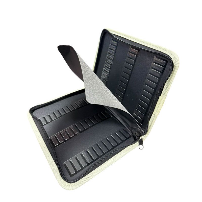 Θήκη 72 Θέσεων Φάκελος Για Φρεζάκια - Case for Milling Cutters - Κίτρινο - Λευκό - Μωβ - Πράσινο - Ροζ OEM