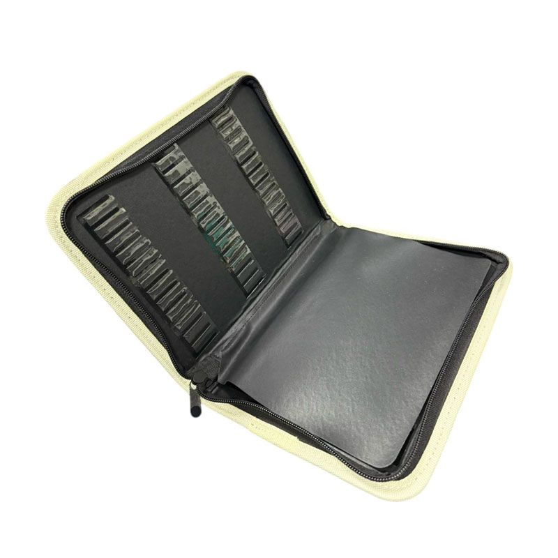 Θήκη 72 Θέσεων Φάκελος Για Φρεζάκια - Case for Milling Cutters - Κίτρινο - Λευκό - Μωβ - Πράσινο - Ροζ OEM