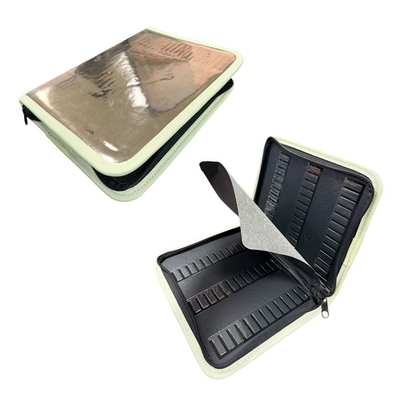 Θήκη 72 Θέσεων Φάκελος Για Φρεζάκια - Case for Milling Cutters - Κίτρινο - Λευκό - Μωβ - Πράσινο - Ροζ OEM