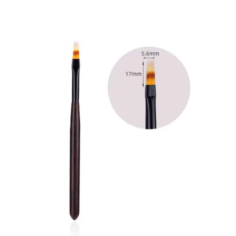 Σετ Πινέλα Νυχιών με Θήκη 12 Τεμάχια - Nail Art Brush Set with Case OEM