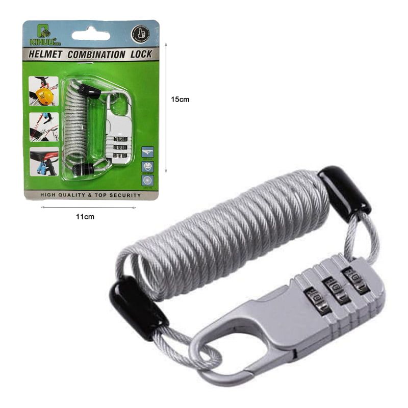 Kihuu Lock Λουκέτο με Συνδυασμό - Helmet Combination Lock Kihuu Lock