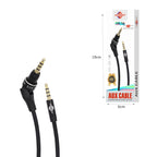 Wisdomup Καλώδιο Ήχου AUX 3.5mm με Περιστρεφόμενο Βύσμα YP-14 - AUX Audio Cable 3.5mm with Rotating Plug OEM
