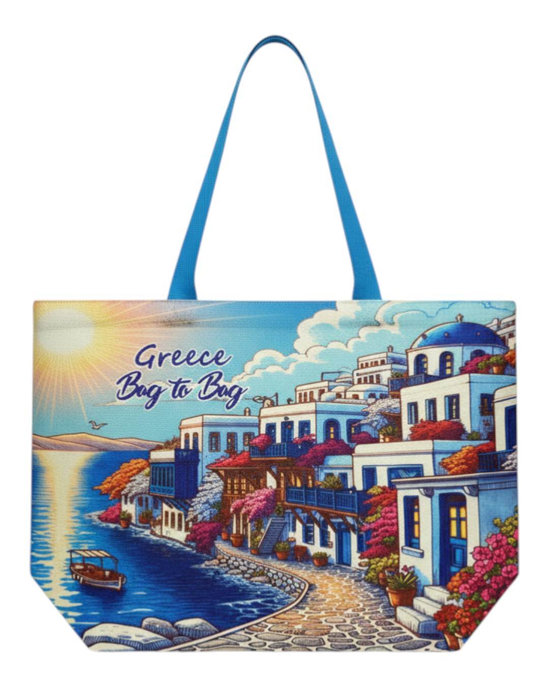 Τσάντα θαλάσσης YY1117 - Μπλέ BAG TO BAG