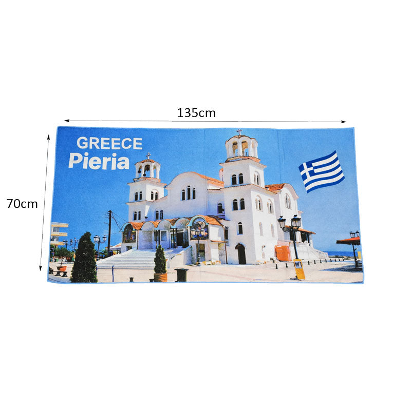 Πετσέτα θαλάσσης 135x70cm Pieria- Beach towel OEM
