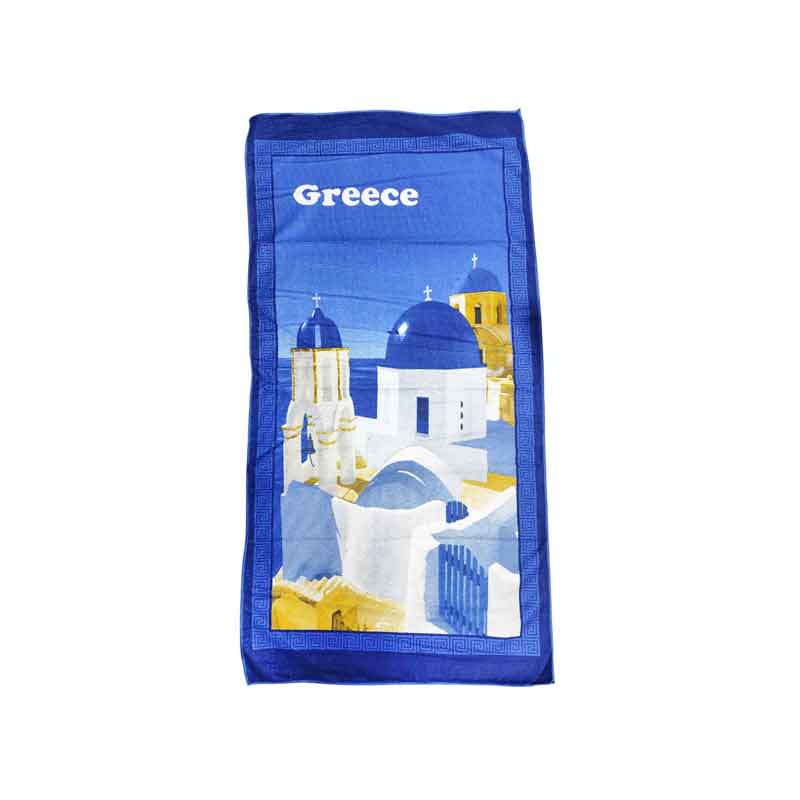Πετσέτα θαλάσσης Greece 140x70cm - Beach towel OEM