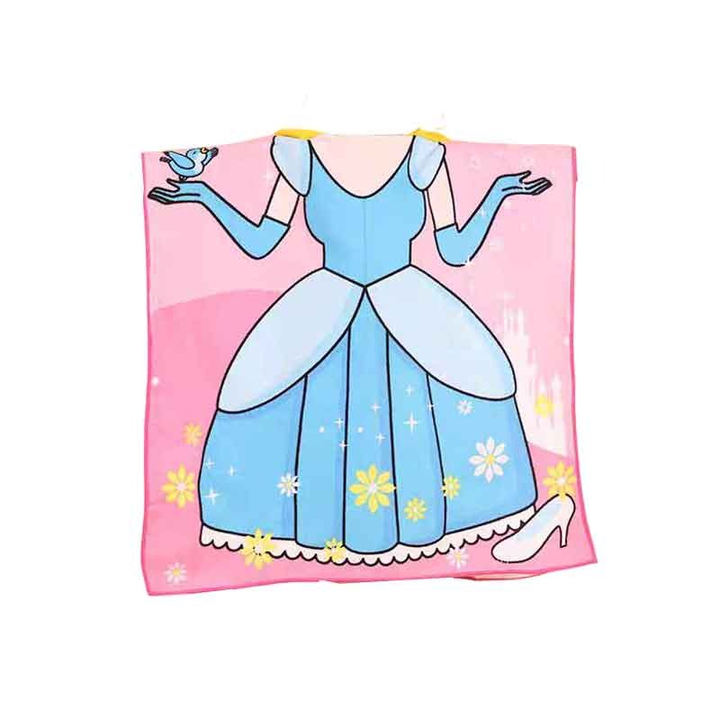 Παιδικό Πόντσο Θαλάσσης 83x60cm - Beach towel - 4 OEM