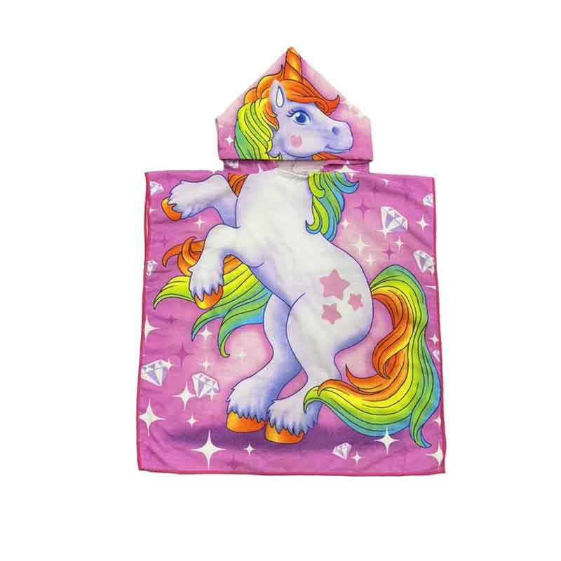 Παιδικό Πόντσο Θαλάσσης 83x60cm - Beach towel - 10 OEM