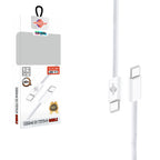 Wisdomup Καλώδιο Φόρτισης και Δεδομένων USB-C σε USB-C 60W SJX-42CC - USB-C to USB-C Fast Charging Data Cable OEM