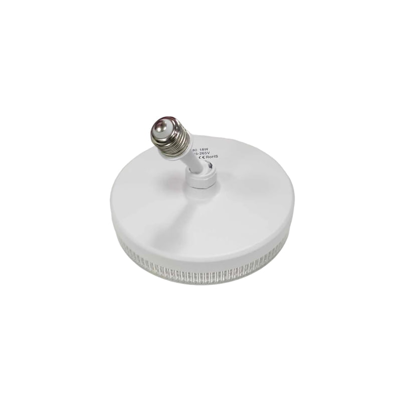 LED φωτιστικό οροφής 18W Φ230 6500Κ Ψυχρό φως Ε27 - LED Rotating Light OEM