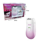 Kemei Αποτριχωτική Μηχανή Με 3 Κεφαλές KM-908B - Epilator Hair Remover OEM
