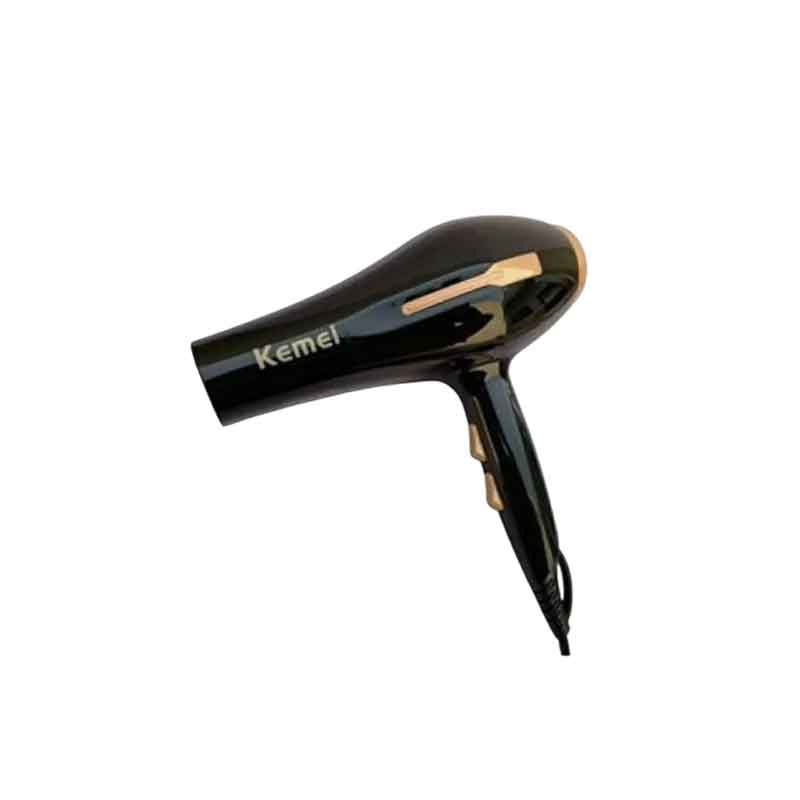 Kemey Πιστολάκι μαλλιών 1000W KM-2376 - Hair dryer - Μωβ - Χρυσό OEM