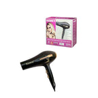 Kemey Πιστολάκι μαλλιών 1000W KM-2376 - Hair dryer - Μωβ - Χρυσό OEM