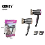 Kemey Πιστολάκι μαλλιών 1000W KM-6840 - Hair dryer - Μωβ OEM
