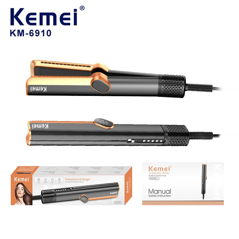 Kemei Ισιωτική Μαλλιών με Ροή Αέρα για Στεγνά & Νωπά Μαλλιά KM-6910 - Air Hair Straightener for Wet & Dry Hair Kemei