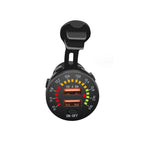 Φορτιστής Αυτοκινήτου USB Βολτόμετρο 5V 4.8A A103 - Car USB Charger OEM